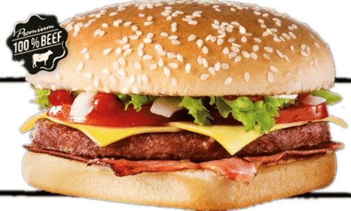 Br. cheeseburger met bacon