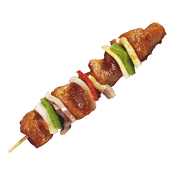 Shaslick met saus (2 stuks)